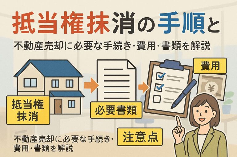 18不動産売却 抵当権抹消